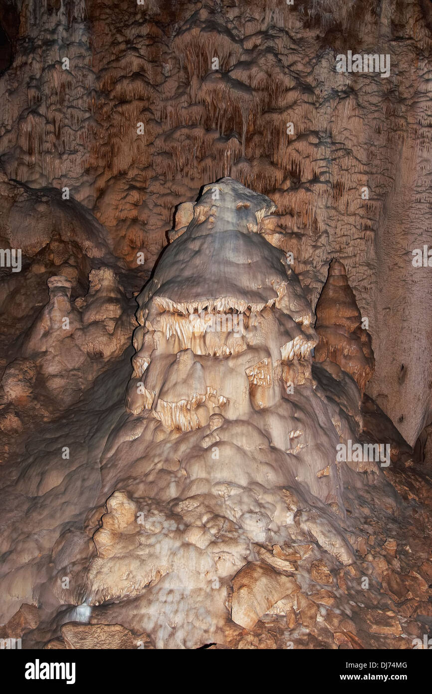 Javoricko-Tropfsteinhöhlen Stockfoto