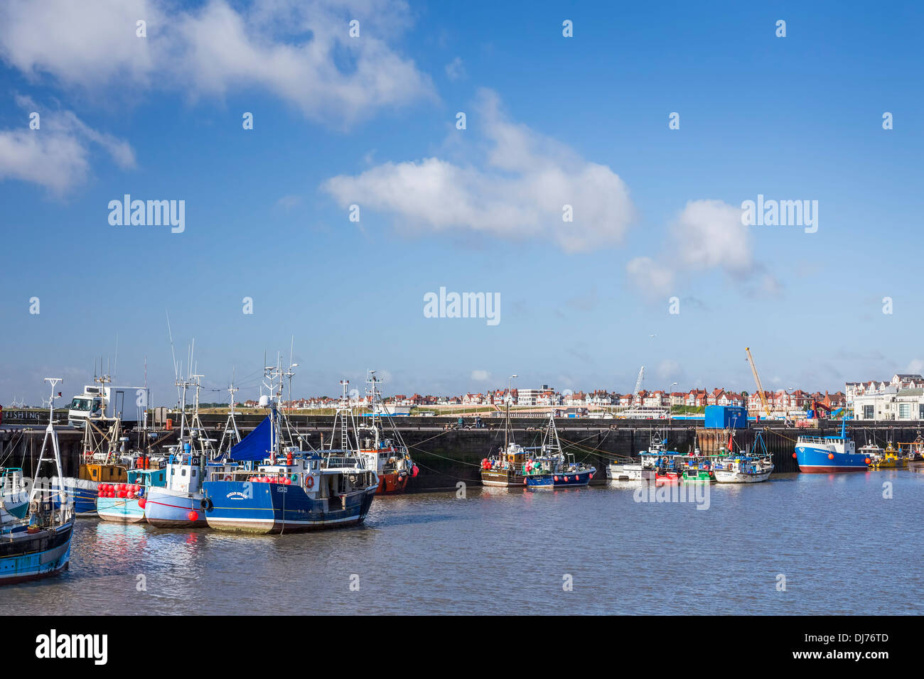 Bridlington Harbour, East Yorkshire. Stockfoto