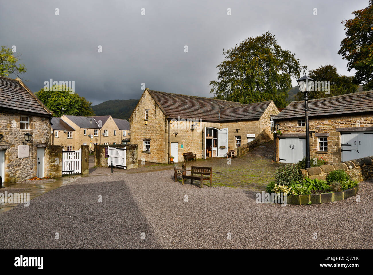 Eyam; Derbyshire; UK Stockfoto