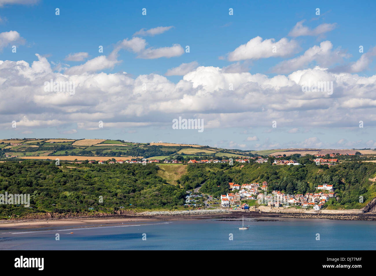Runswick Bay, North Yorkshire. Stockfoto
