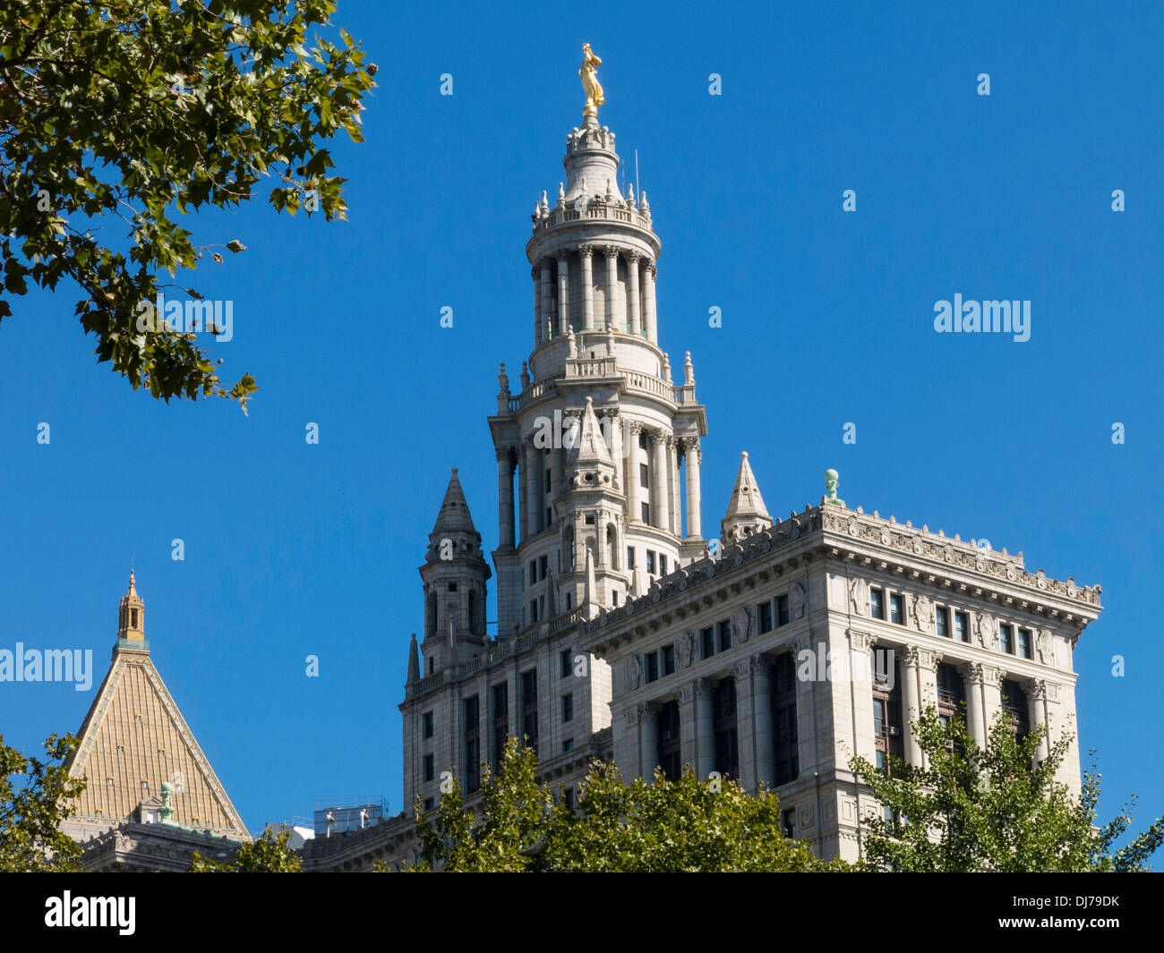 Municipal Building and U.S. Courthouse, Lower Manhattan, NYC, USA Stockfoto