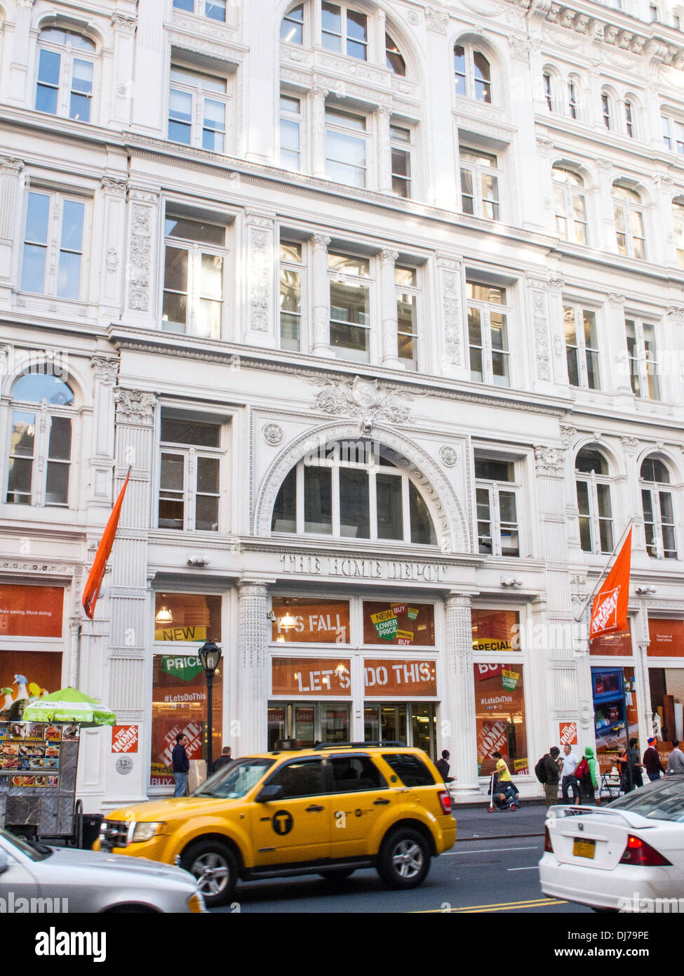 Home Depot Storefront, NYC Stockfoto