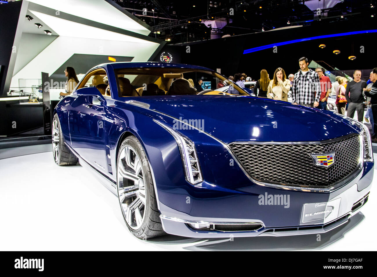 Das Cadillac Elmiraj Concept Car auf der Los Angeles International Auto Show 2013 Stockfoto