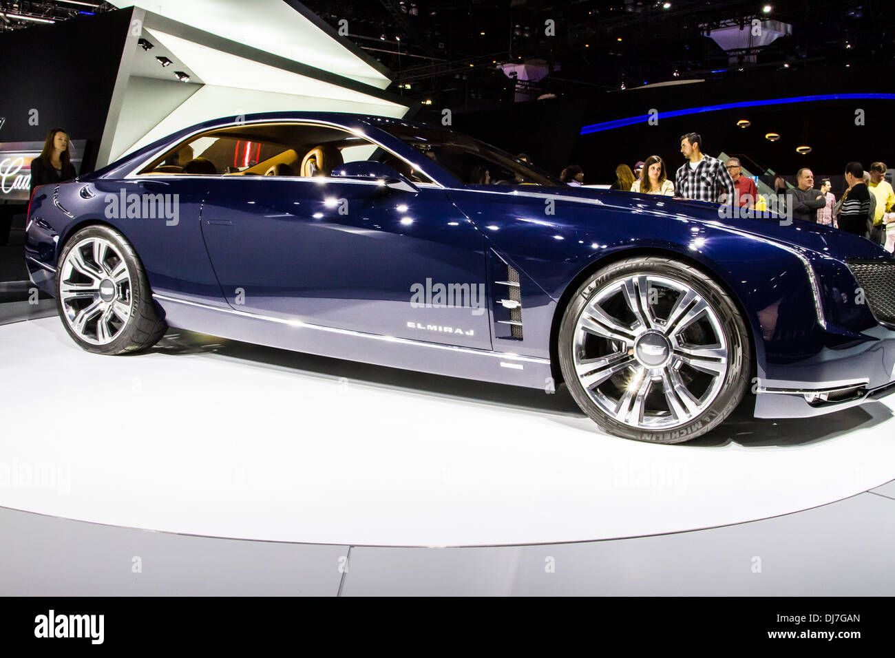 Das Cadillac Elmiraj Concept Car auf der Los Angeles International Auto Show 2013 Stockfoto