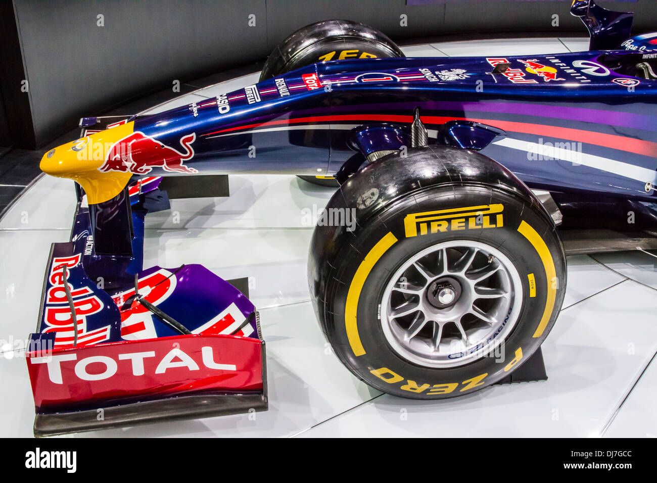 Das Red Bull Formel1 Auto auf 2013 Los Angeles International Auto show Stockfoto