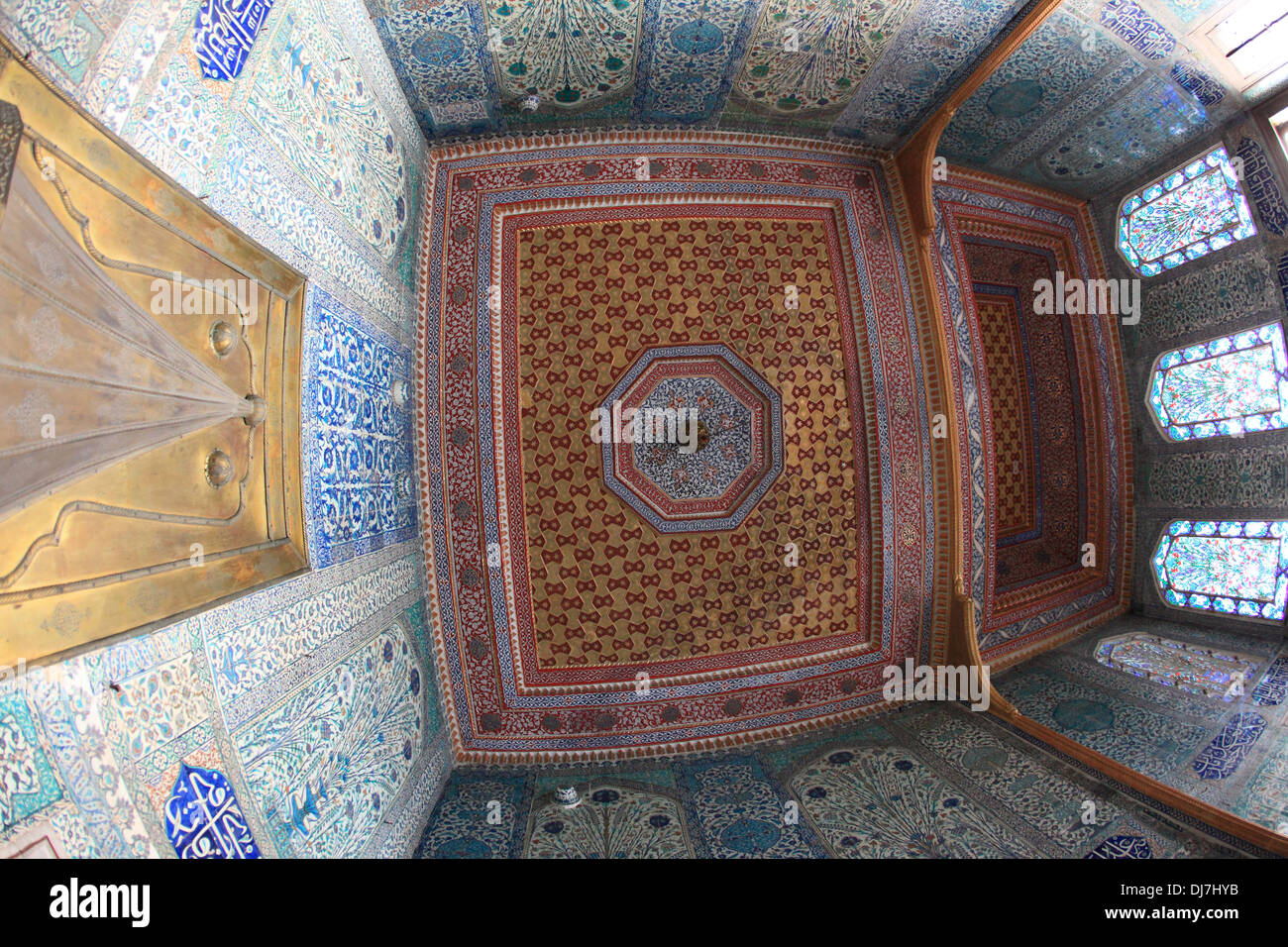 Die prächtigen Eléctrica der Nebenfrau Viertel im Topkapi Palast in Istanbul, Türkei Stockfoto