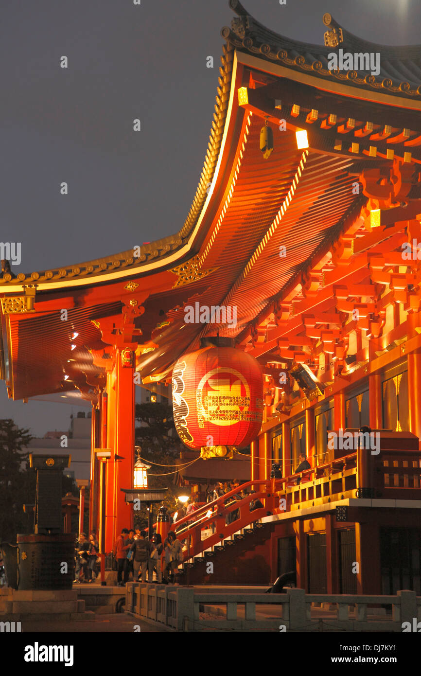 Japan, Tokio, Asakusa, Sensoji-Tempel, Stockfoto