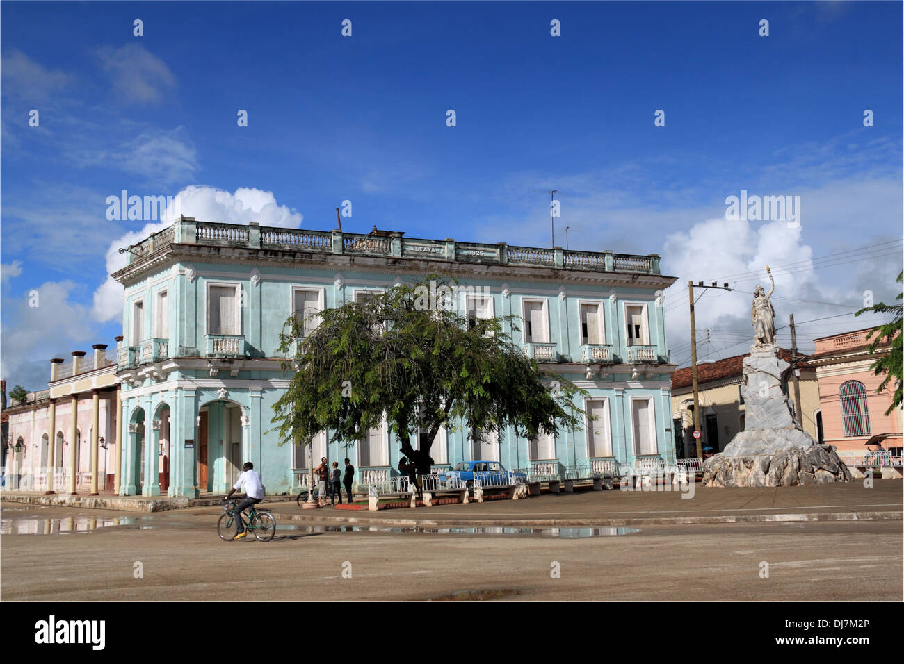 Estatua de la Libertad (Freiheitsstatue), Remedios, Provinz Villa Clara, Kuba, Karibik, Mittelamerika Stockfoto