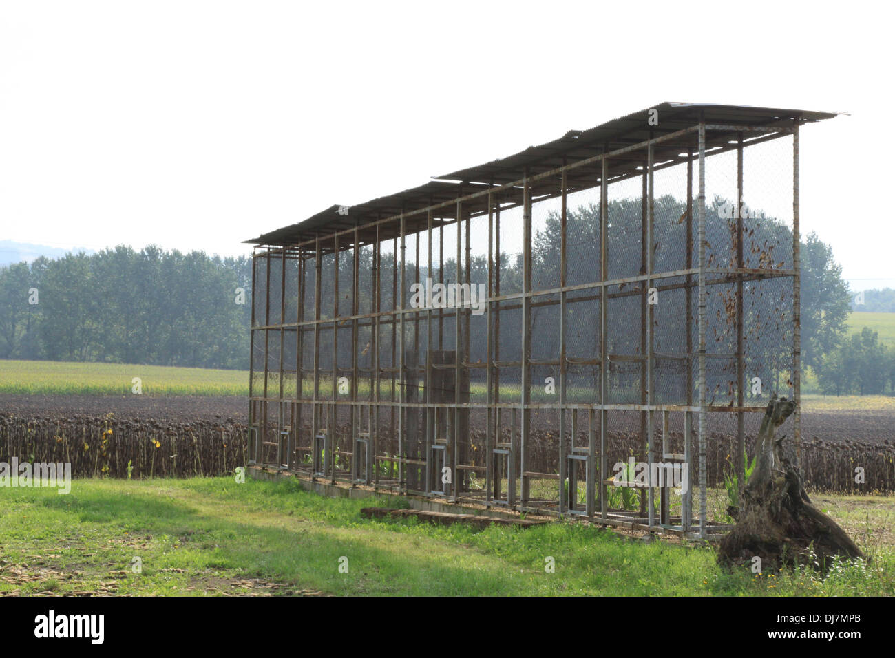 Alten Mais Store, Frankreich Stockfoto