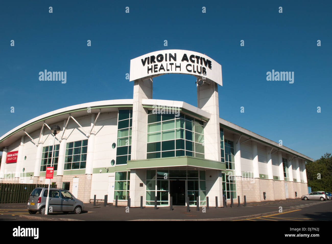Virgin Active Health Club das Nuffield Gesundheit in Wolverhampton, England, UK verkauft wurde Stockfoto