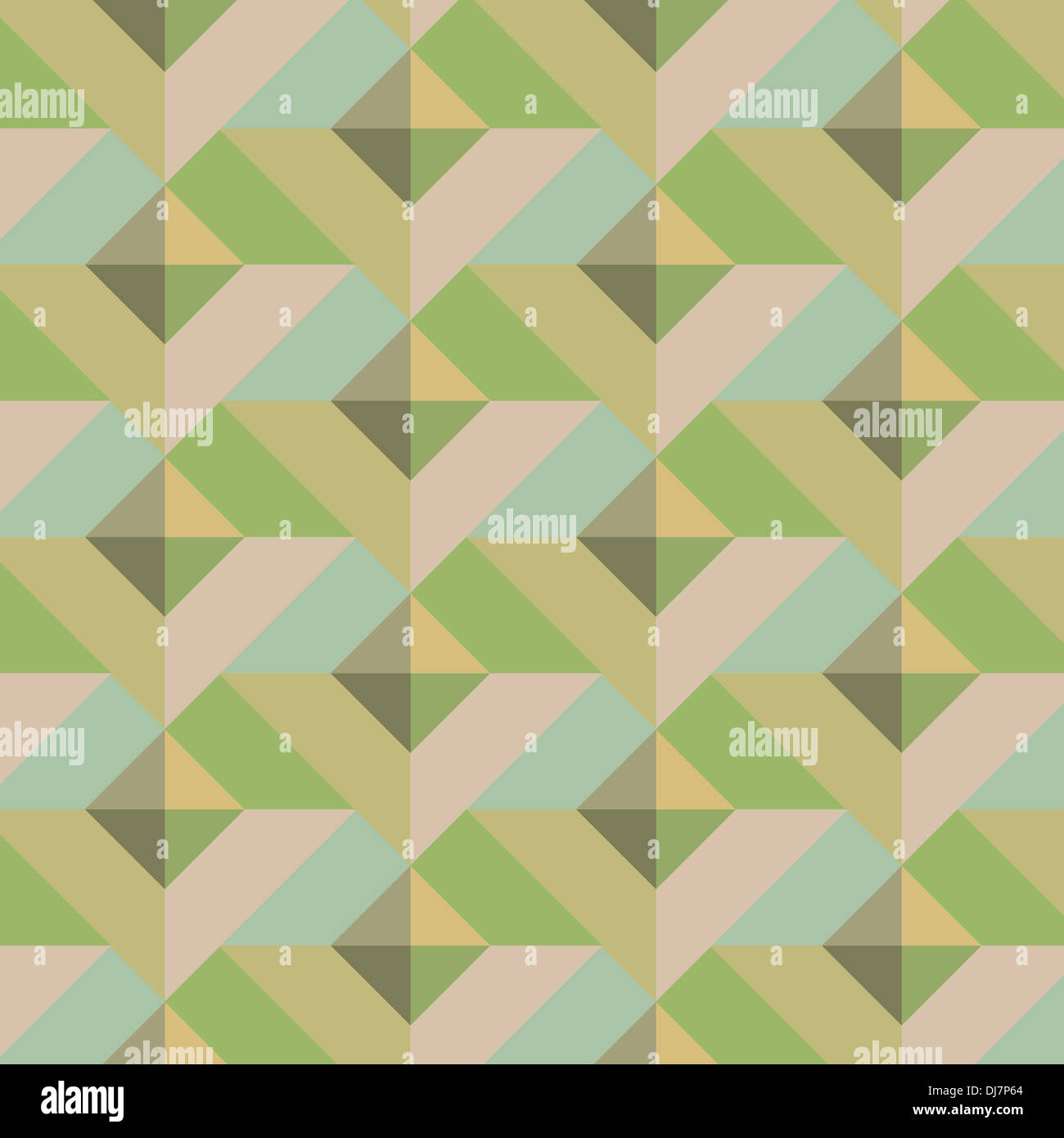 Vintage geometrisches Muster Stockfoto