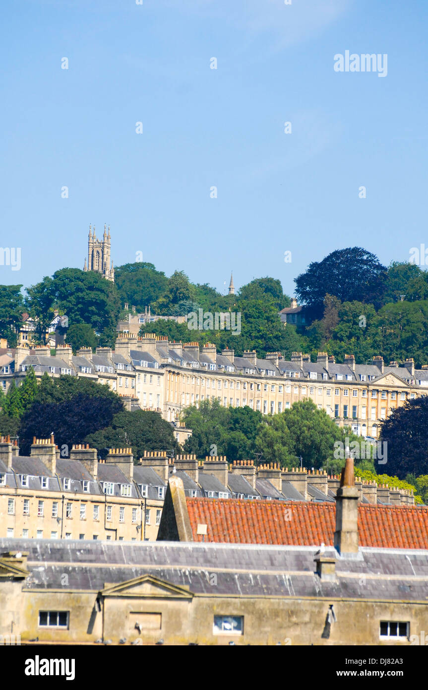 Somerset Bad Stein Stockfoto