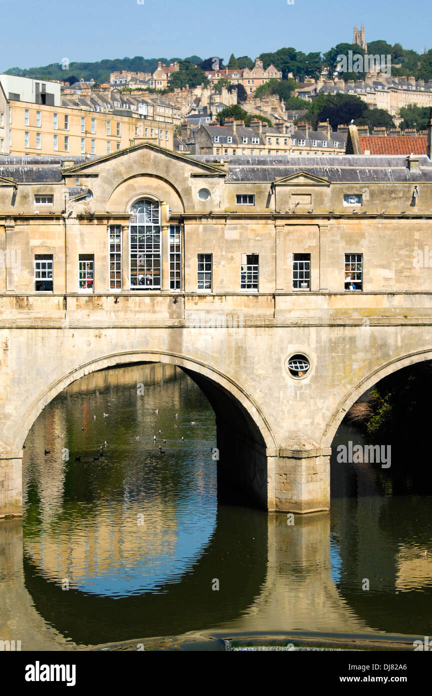 Pultney Brücke Bad Somerset Stockfoto