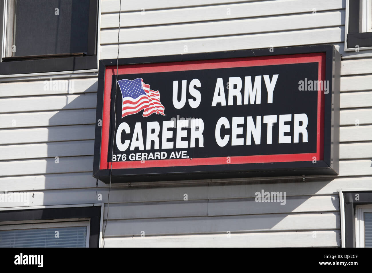 US-Army-Karriere-Center Stockfoto