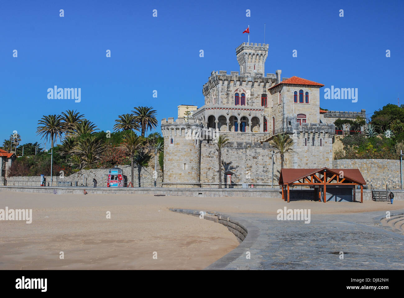 Estoril Fort Estoril-Portugal Stockfoto