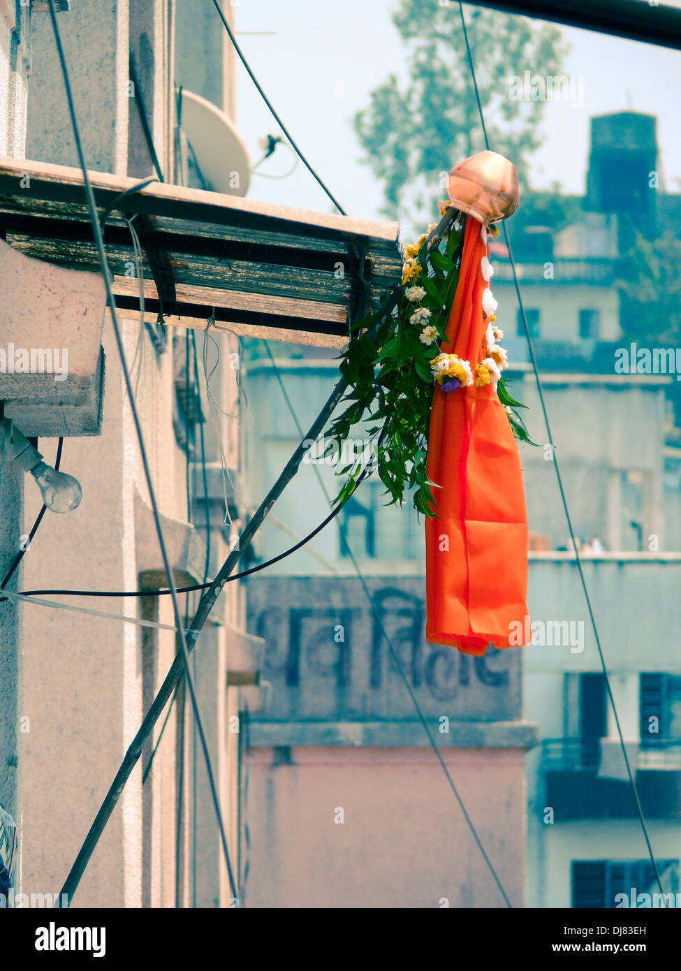 Indian Festival Religion Hindu Gudhi Gudipadva Hindu Neujahr, Indien Stockfoto