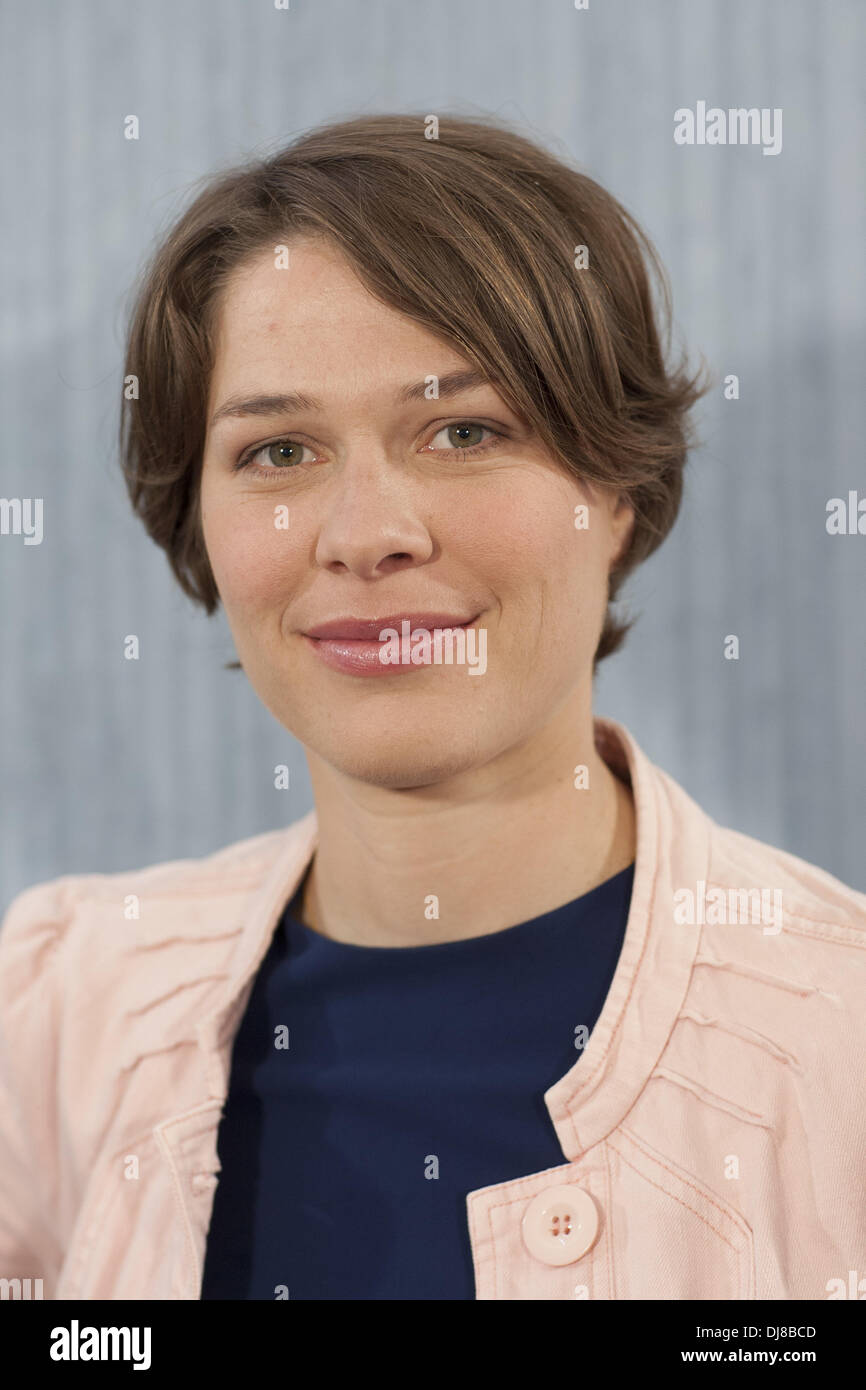 Meike Droste bei Photocall für ARD-ZDF-Serie "Mord Mit Aussicht" Lichtwerk Studios. Hamburg, Deutschland - 20.06.2012 Stockfoto