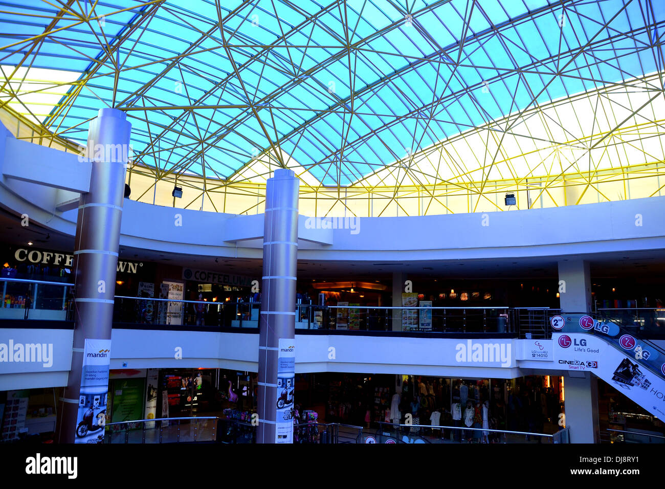 Nagoya Hill Shopping Mall in Batam, Indonesien Stockfoto