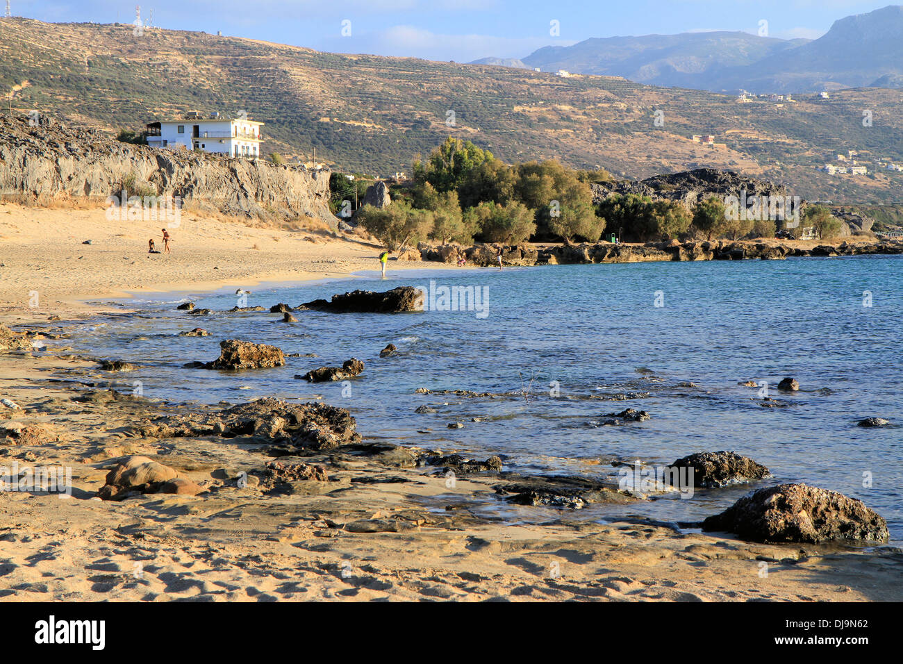 Falasarna Strand, Kreta, Griechenland Stockfoto