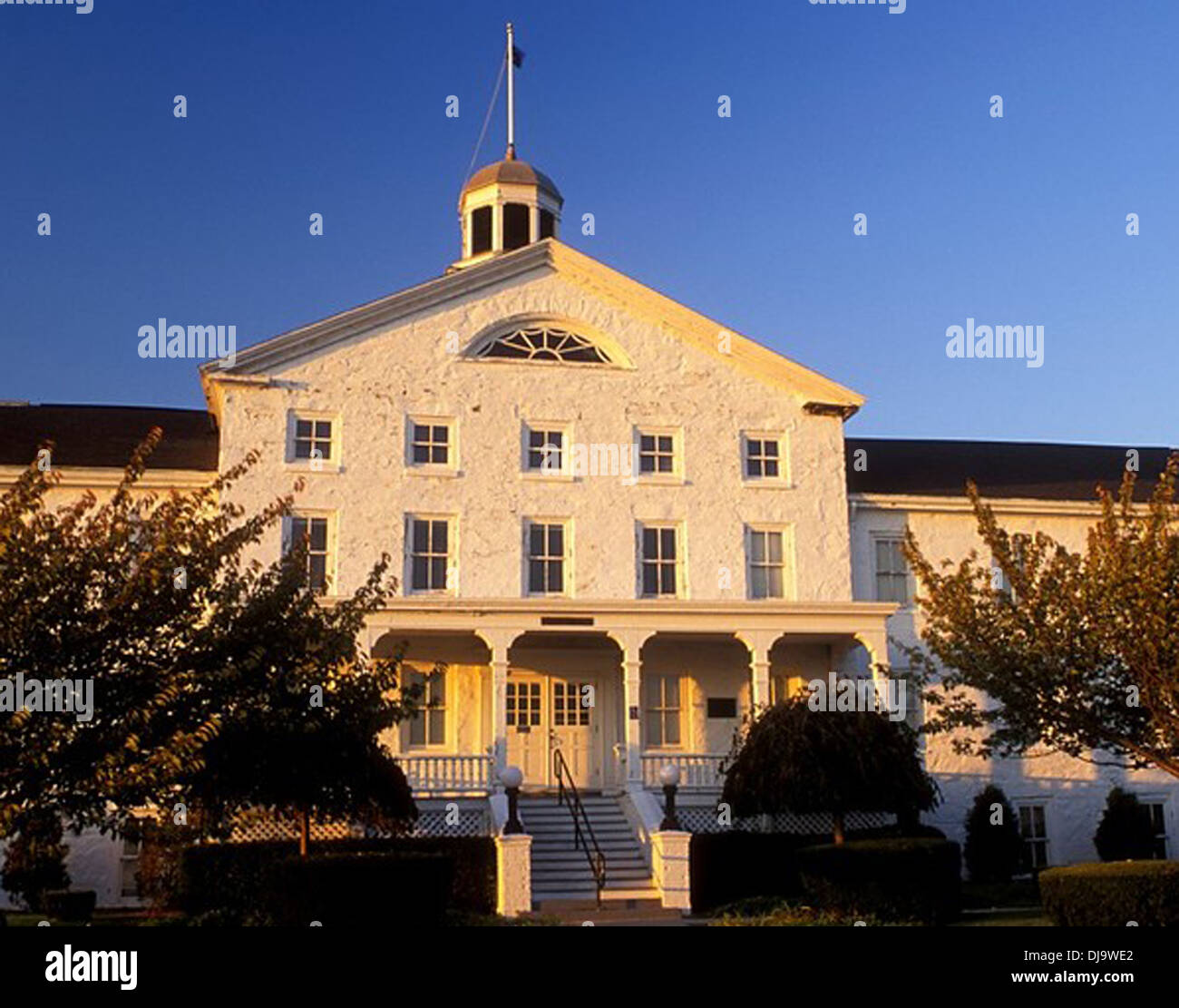 Ein undatiertes Foto zeigt das Naval War College Museum. Gründer-Hall ist ein National Historic Landmark und das Naval War College Museum beherbergt. Abgesehen davon, dass der original-Website des Kollegiums, ist es, wo US Navy Captain Alfred Thayer Mahan, der c Stockfoto