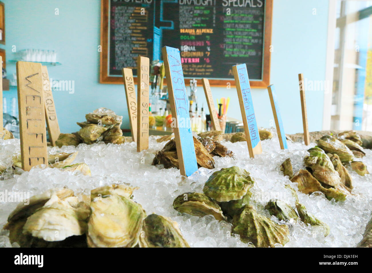 Eventide Restaurant, Portland, Maine, USA Stockfoto