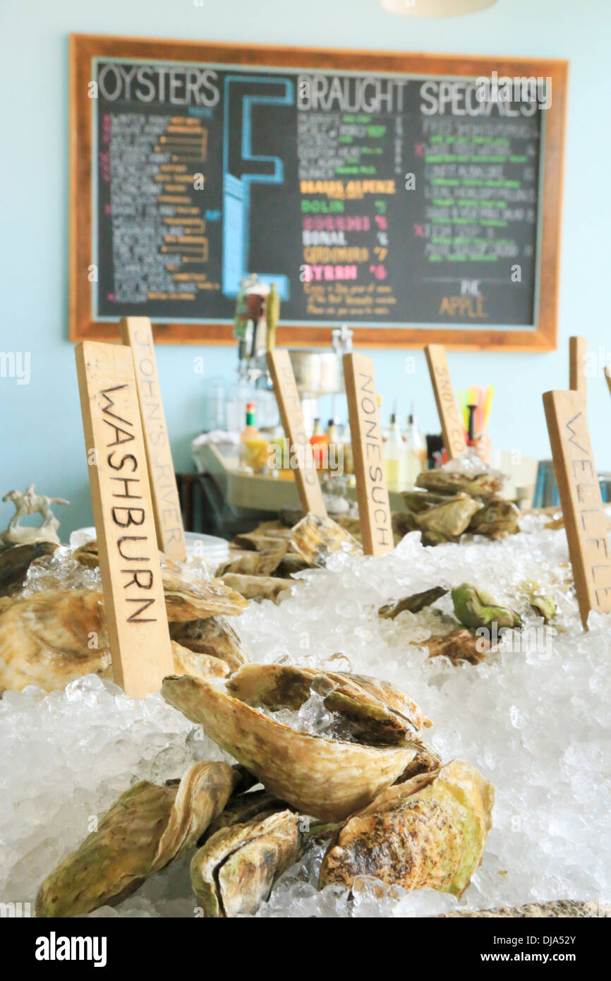 Eventide Restaurant, Portland, Maine, USA Stockfoto