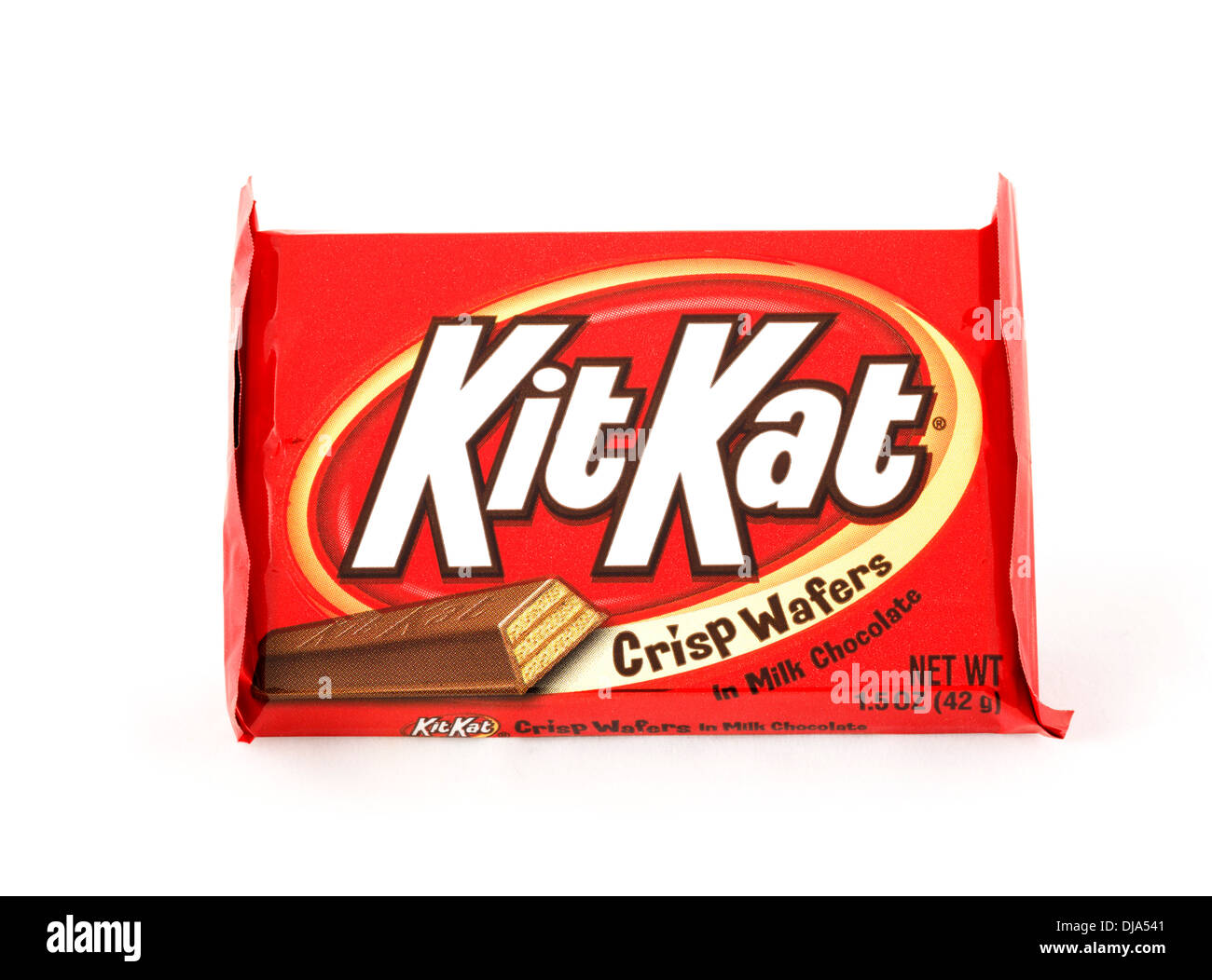 Kit-Kat-Bar Milch Schokolade Süßigkeiten, USA Stockfoto