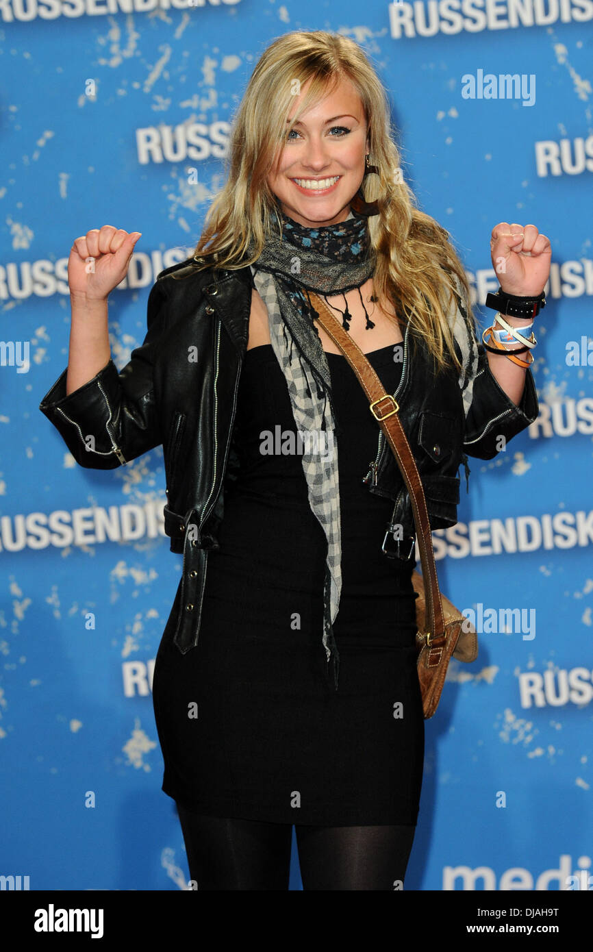 Sina Tkotsch bei der Premiere des Films "Russendisko" im CineStar Sony Center Kino. Berlin, Deutschland - 21.03.2012 Stockfoto