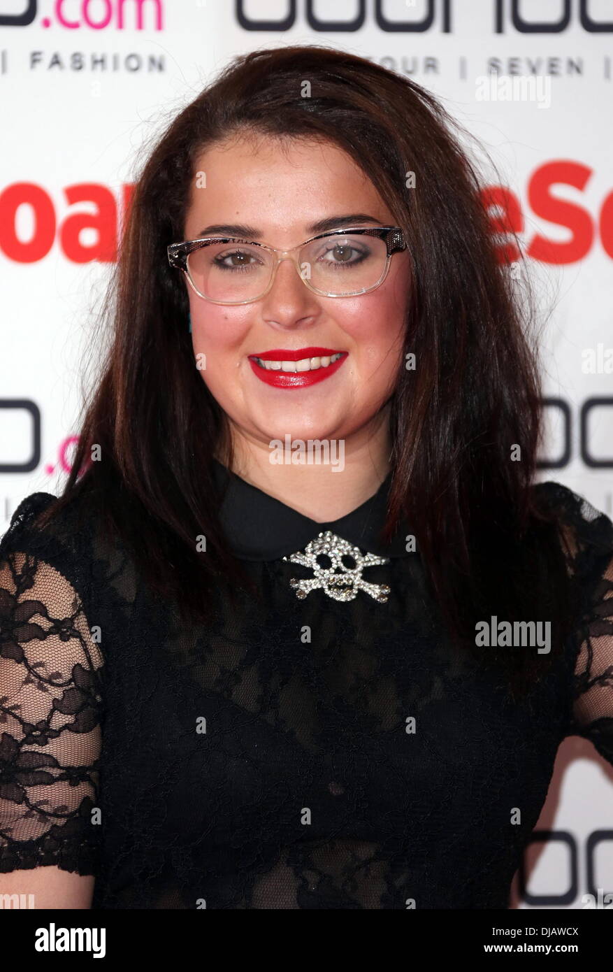 Dani Harmer The Inside Soap Awards 2012 statt an einem Marylebone London, England - 24.09.12 Stockfoto