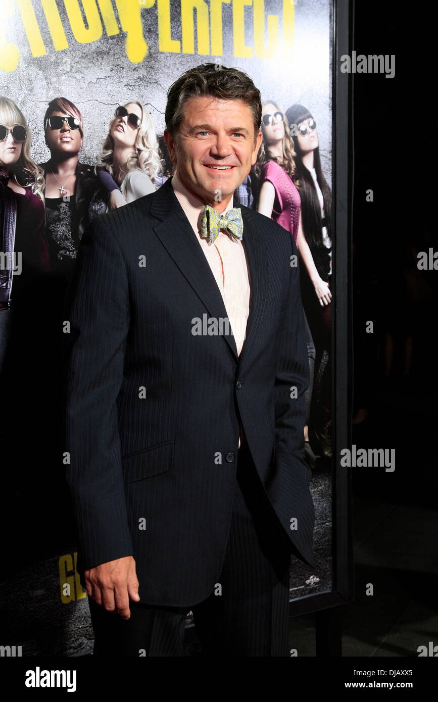 John Michael Higgins Los Angeles Premiere von "Pitch Perfect" im ArcLight Hollywood - Ankünfte Los Angeles, California - 25.09.12 Stockfoto