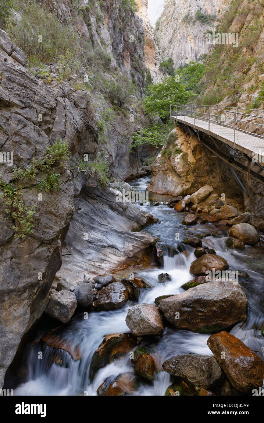 Sapadere Canyon, Taurus-Gebirge, Provinz Antalya, Türkei Stockfoto