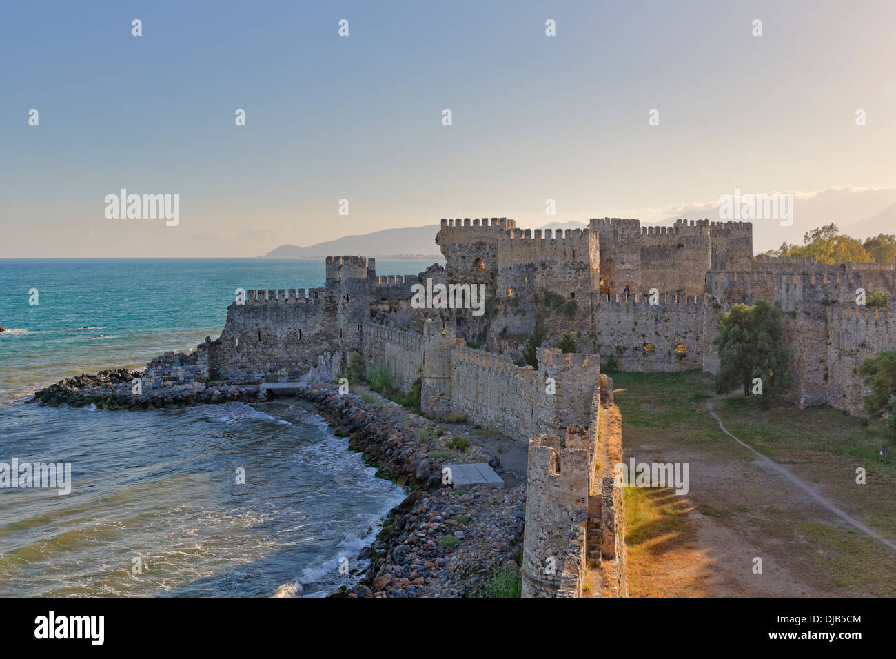 Mamure Burg, Anamur, Mersin Provinz Cilicia, türkische Riviera, Türkei Stockfoto