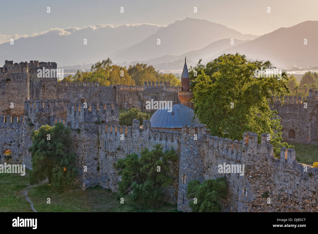 Mamure Burg, Anamur, Mersin Provinz Cilicia, türkische Riviera, Türkei Stockfoto
