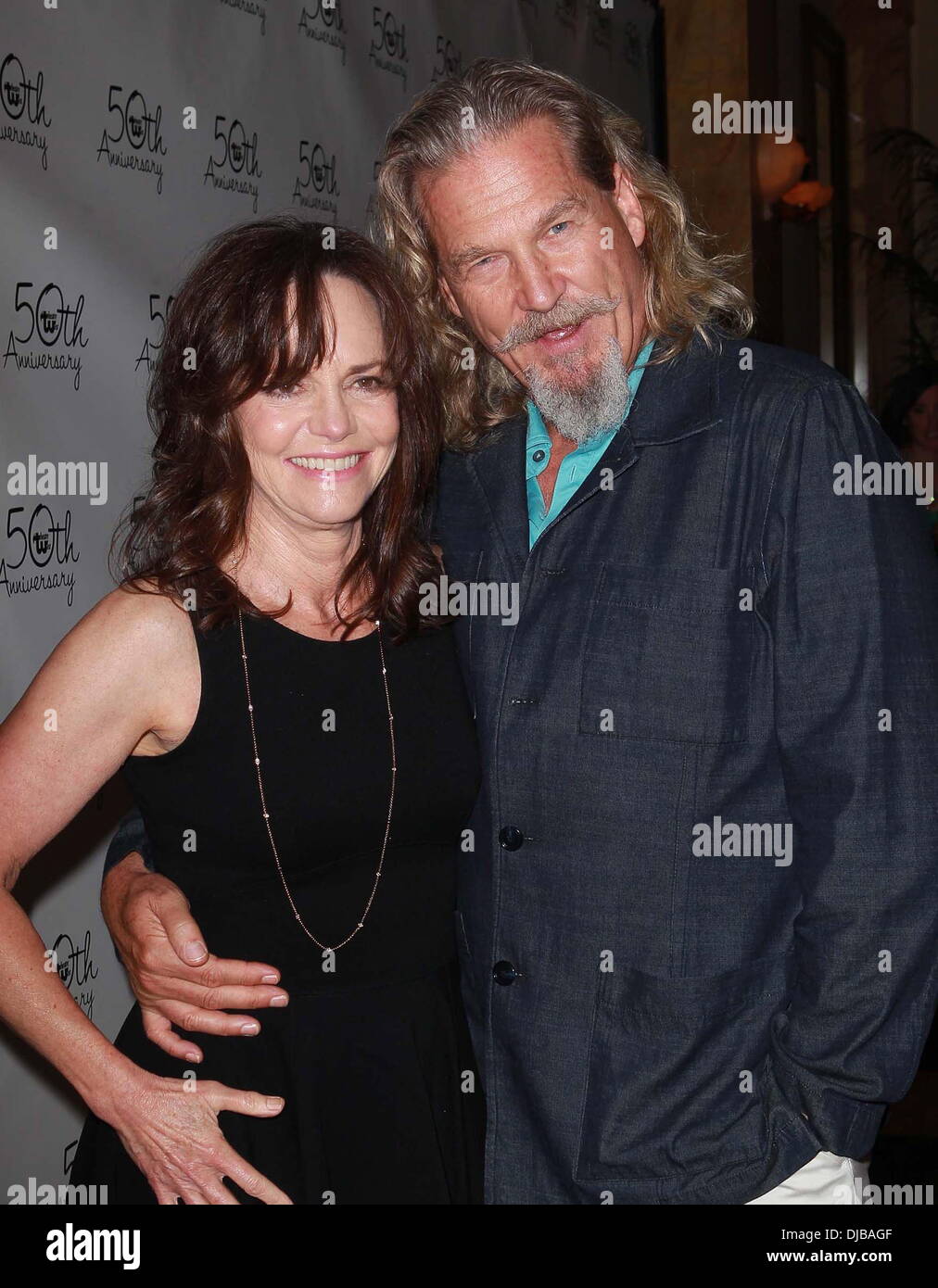 Sally Field, Jeff Bridges Prominente besuchen Theater West 50. Jubiläums-Gala am Taglyan kulturellen Komplex Los Angeles, California - 13.09.12 obligatorisch Stockfoto