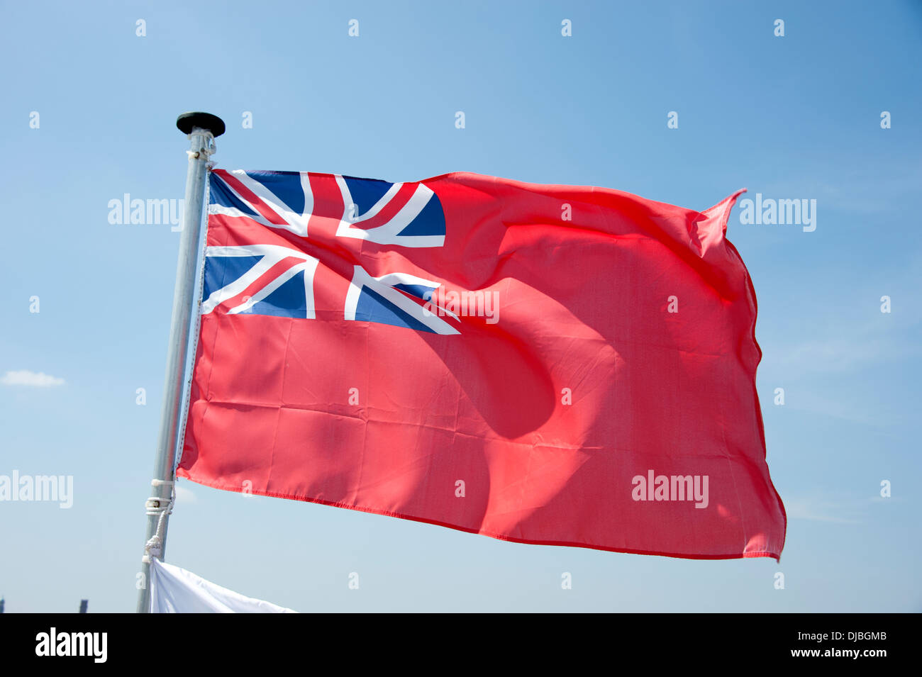 flagge mit union jack rot flagge mit union jack rot