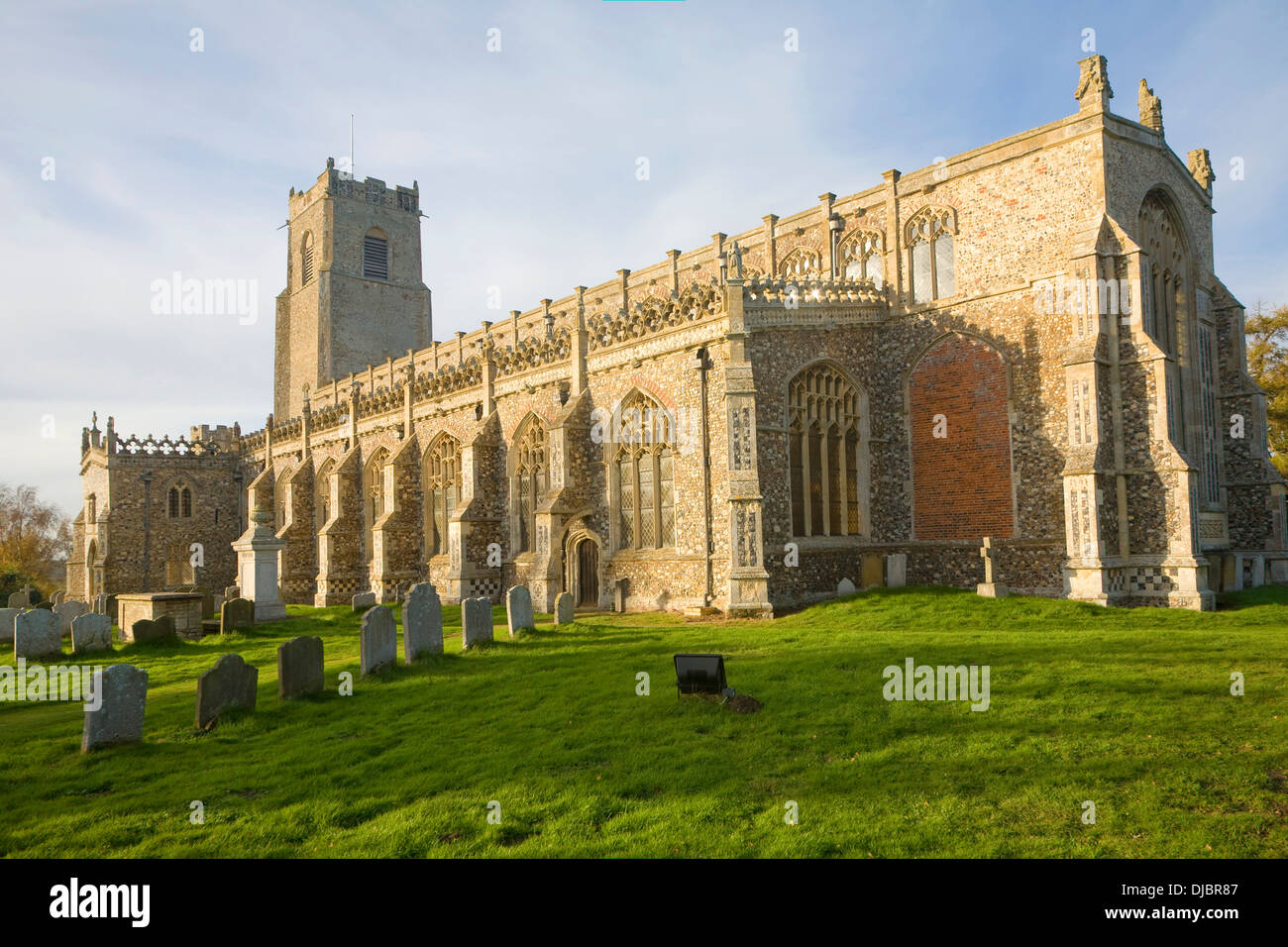 Heilige Dreifaltigkeitskirche Blythburgh, Suffolk, England Stockfoto