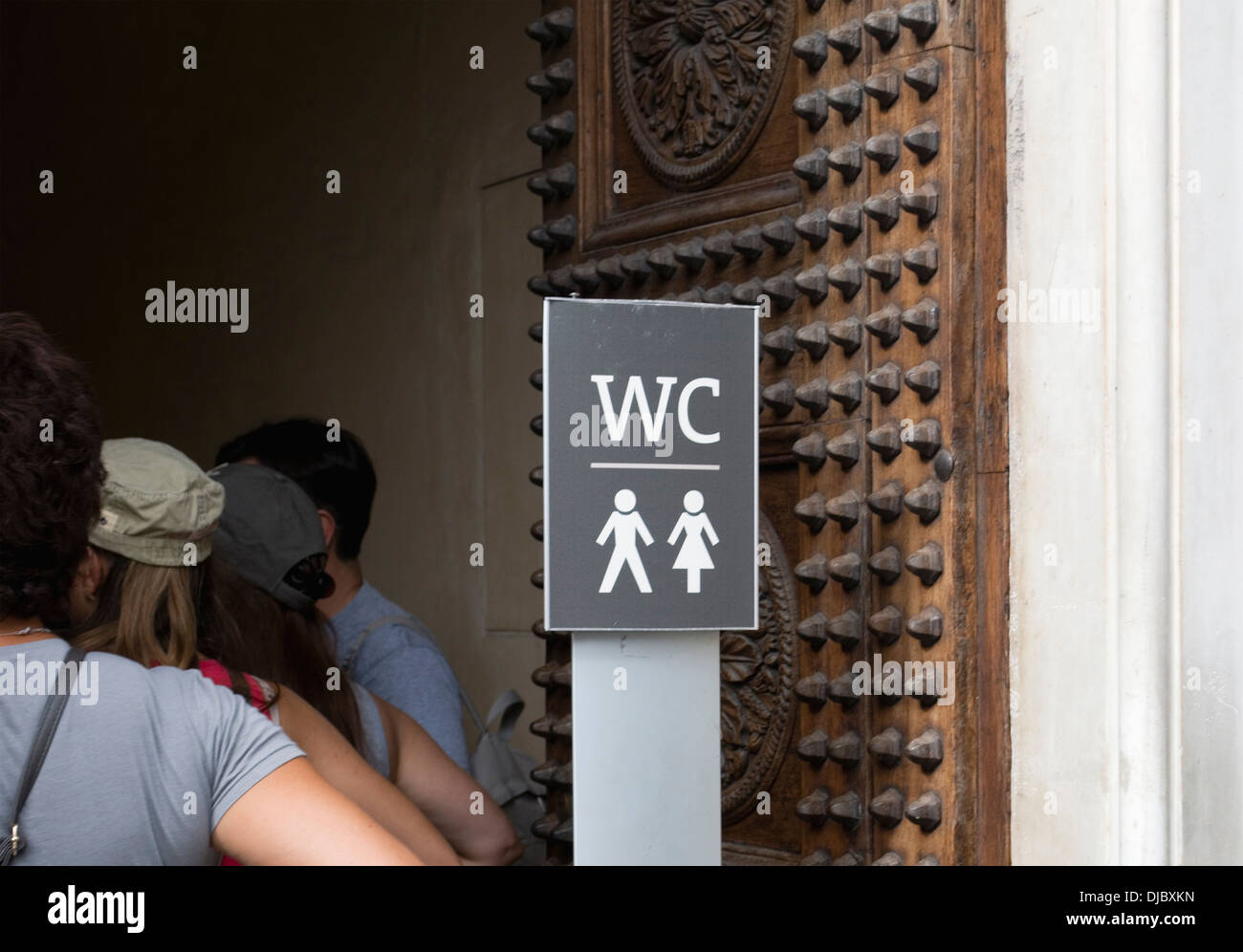 Öffentliche Toilette in Florenz, Italien Stockfotografie - Alamy