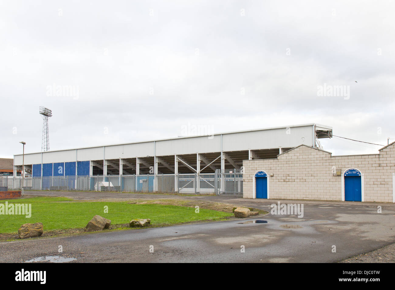 Hartlepool-Football Club - draußen Stockfoto