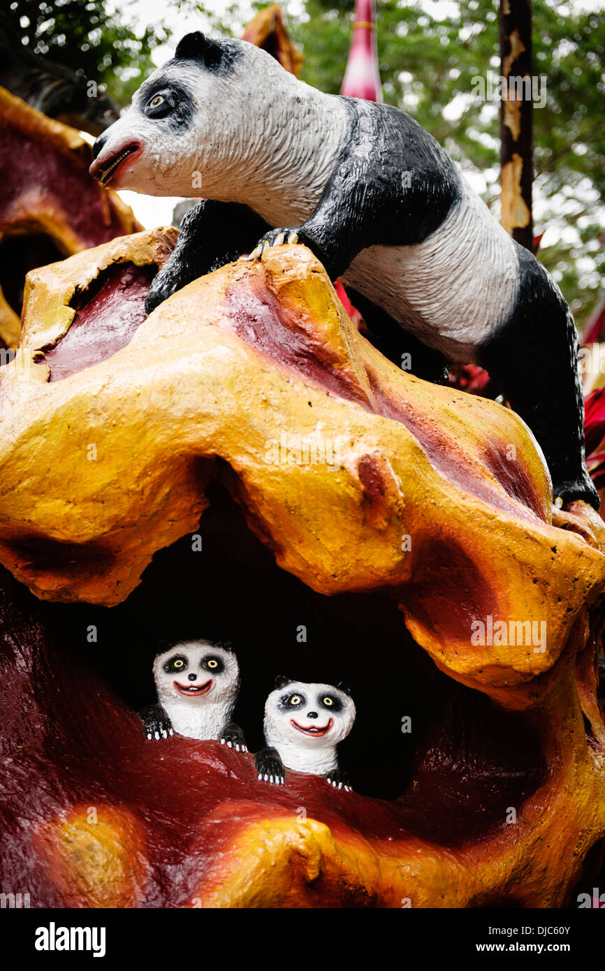 Haw Par Villa in Singapur, eine kostenlose Vergnügungspark gebaut vom Erfinder des Tiger Balm. Stockfoto