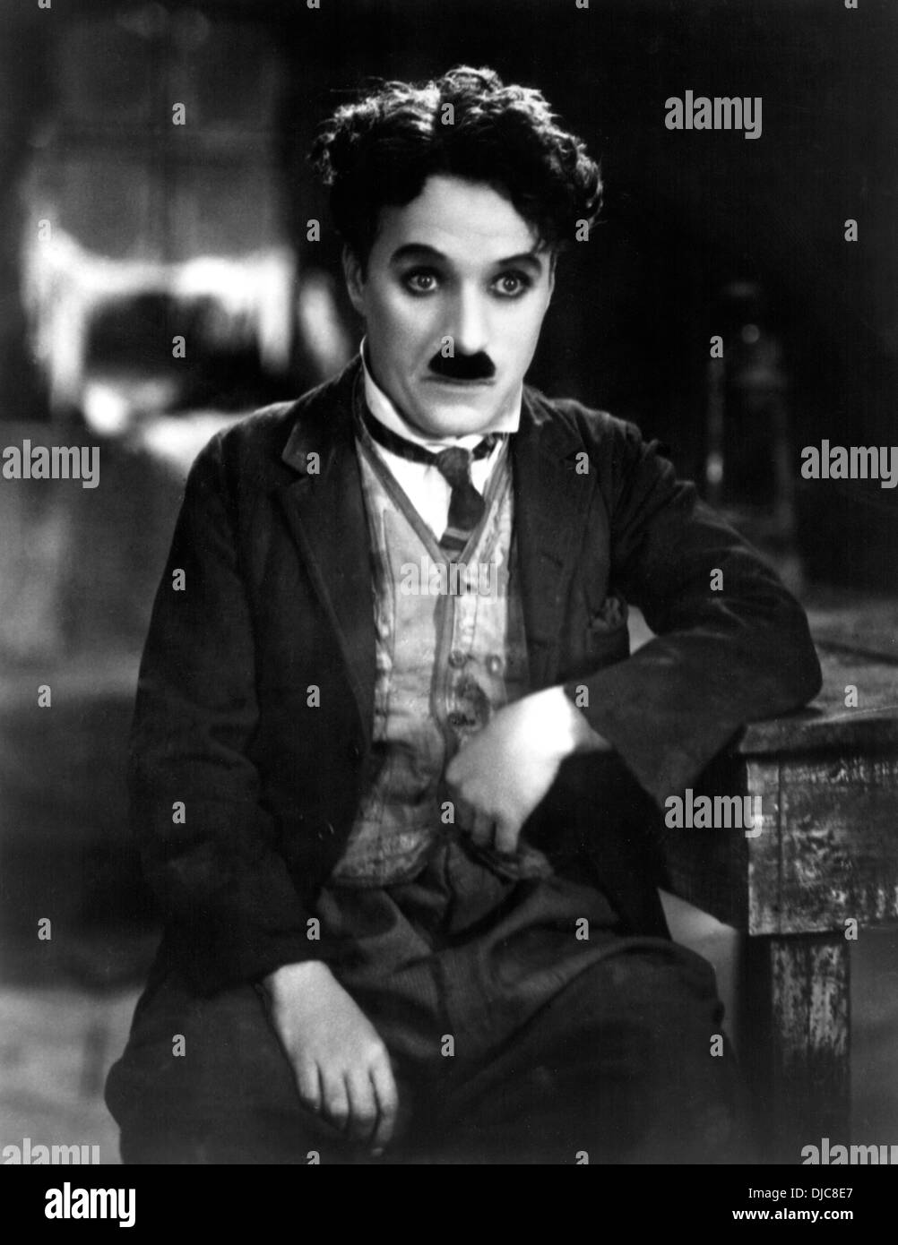 Charlie Chaplin am Set des Films, der Gold Rush, 1925 Stockfoto