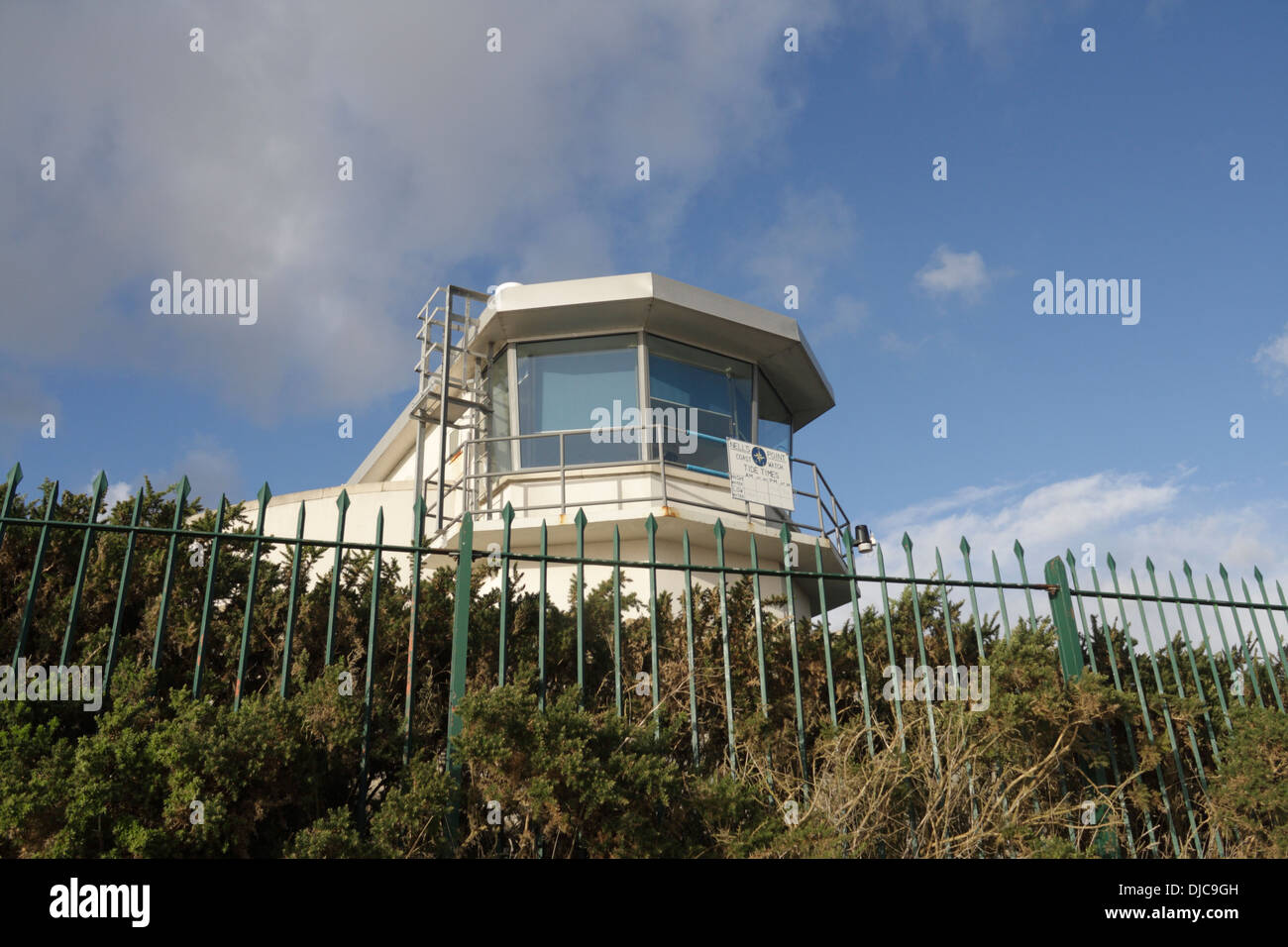 Nells Point Küste Lookout Station auf Barry Island Stockfoto