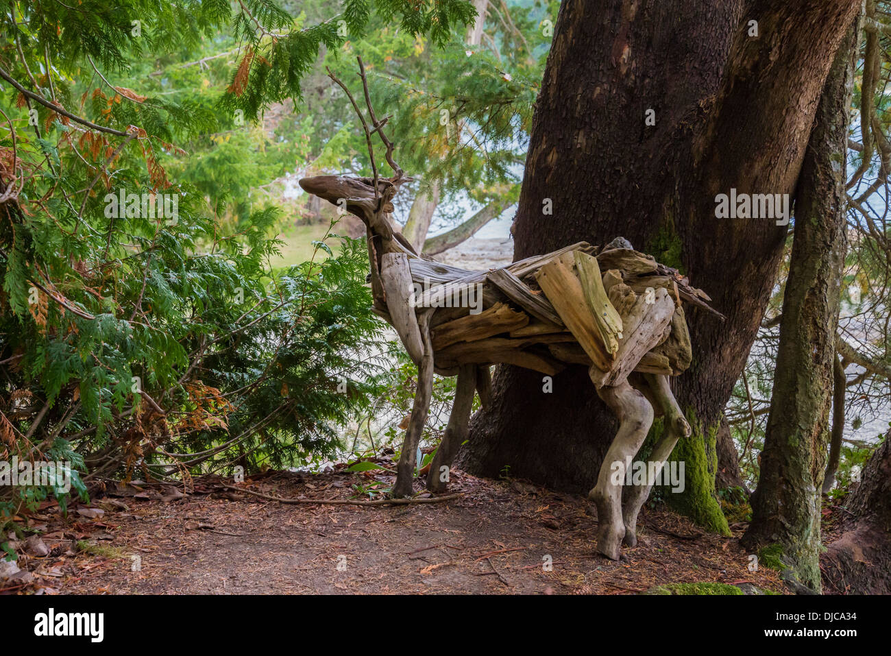 Montague Harbour Marine Provincial Park, Galiano Island. British Columbia, Kanada Stockfoto