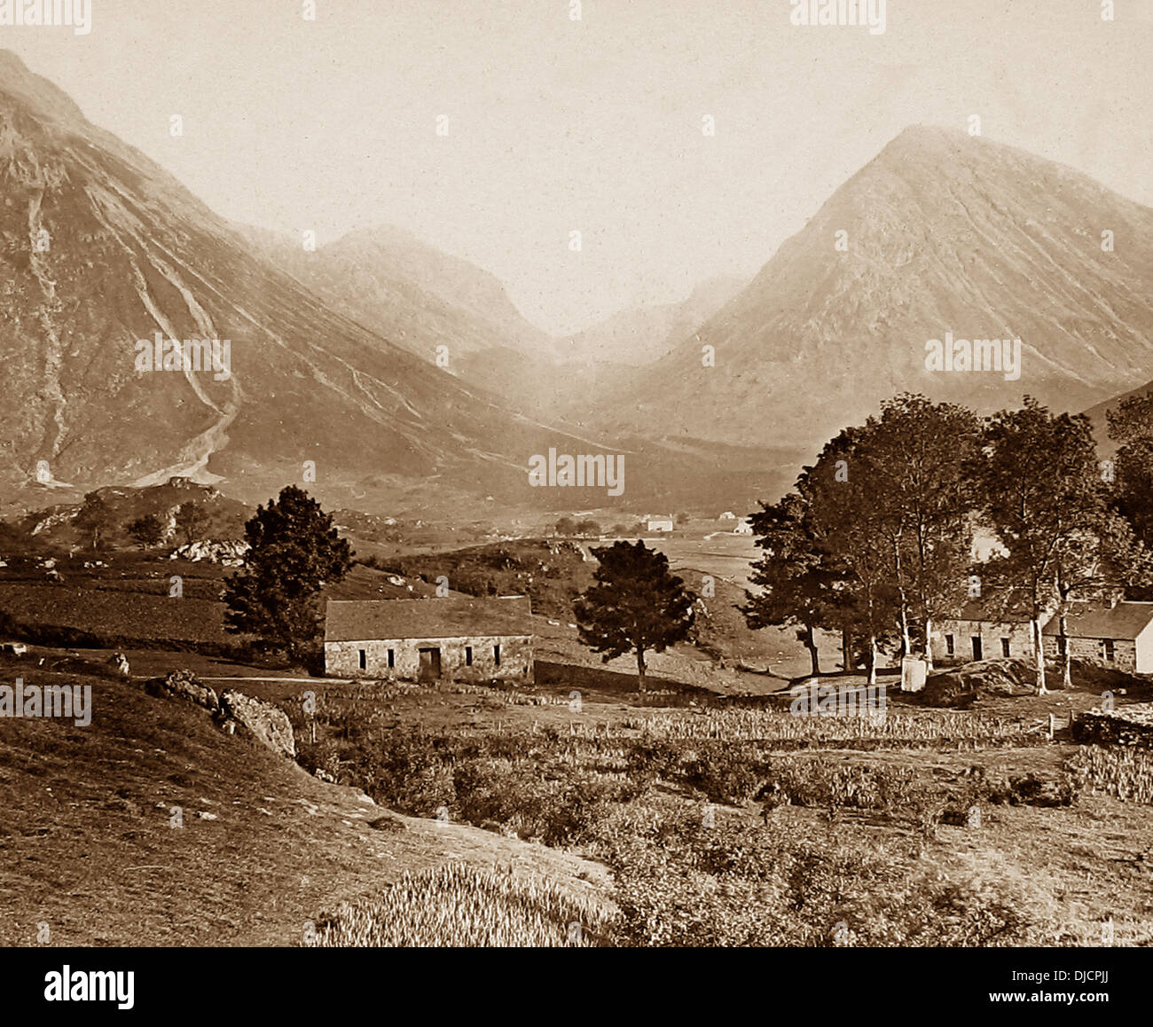 Glencoe viktorianische Periode Stockfoto