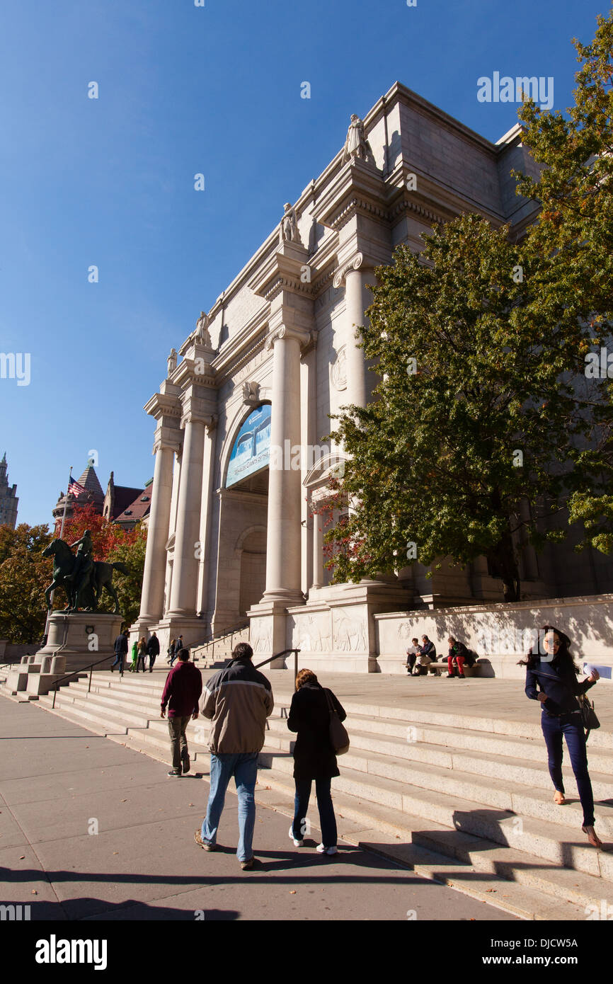 American Museum of Natural History, New York City, Vereinigte Staaten von Amerika. Stockfoto