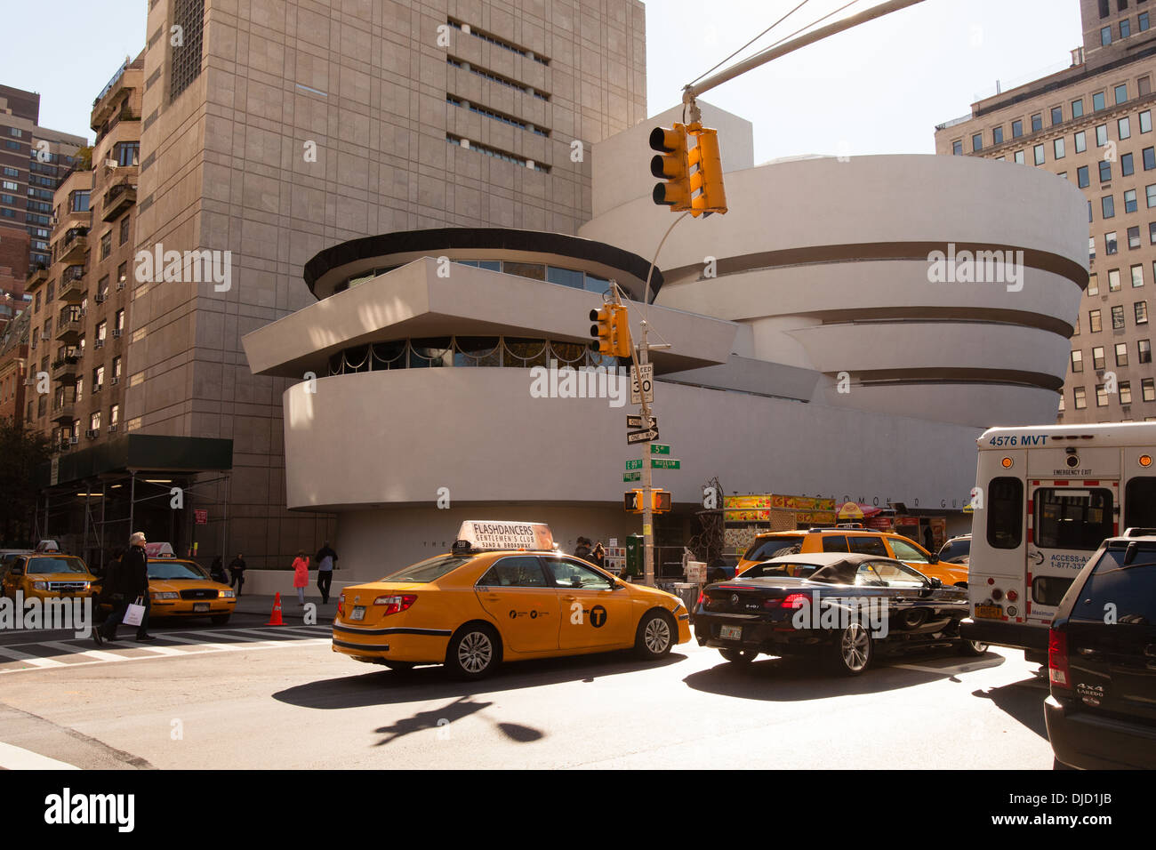 Solomon. R. Guggenheim Museum, New York City, Vereinigte Staaten von Amerika. Stockfoto