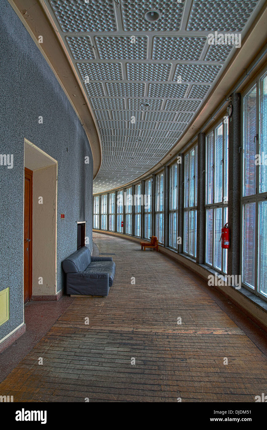 Architektur im Sendezentrum Berlin, Berlin, Deutschland Stockfoto