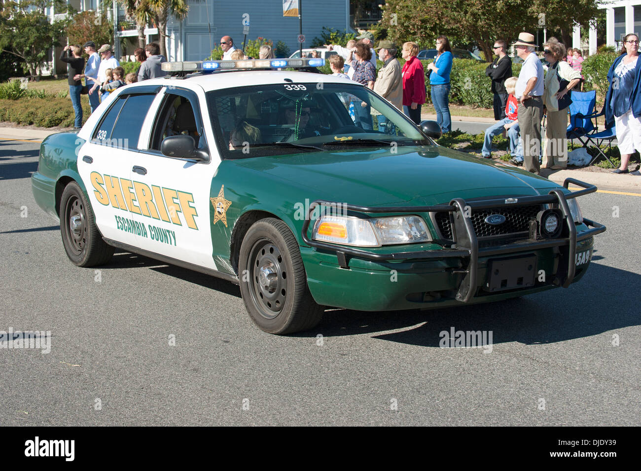 Sheriff Auto Escambia County Florida USA Stockfoto