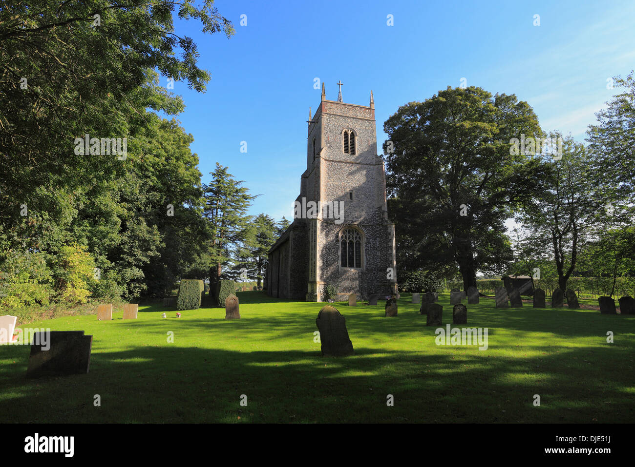 St.-Petri Kirche in Kimberley, Norfolk, Großbritannien. Stockfoto
