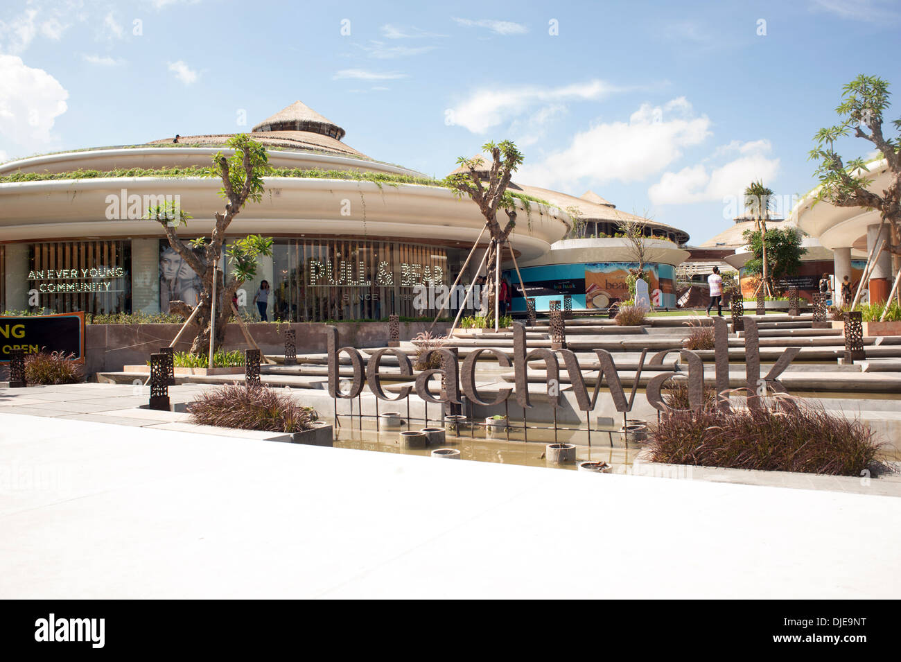 Beachwalk Mall. Kuta Beach. Bali. Stockfoto