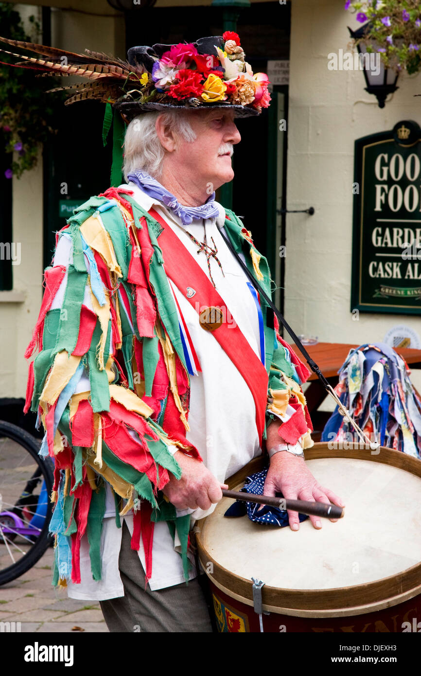 Traditionellen Morris Mann, Oxfordshire, England Stockfoto